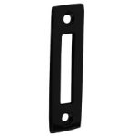 Intersteel sluitplaat vlak tbv wc-overslag "vrij/bezet" zwart