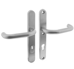 Intersteel Veiligheidsbeslag PC72 ovaal smal met kerntrek beveiliging kruk/kruk SKG3 rvs