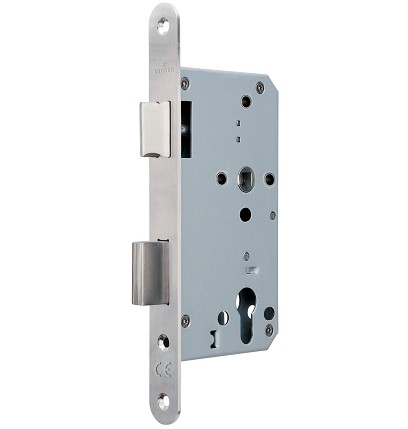 Cilinder Dag/Nacht slot KL3 brandwerend PC72 rvs voorplaat