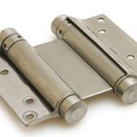 Bommer scharnier Dubbelwerkend 200 mm rvs gepolijst