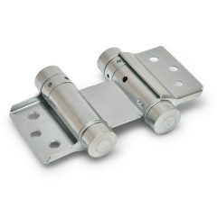 Bommer scharnier Dubbelwerkend 50 mm Zilvergrijs