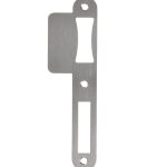 Sluitplaat lange lip 48 mm tonrolslot rvs