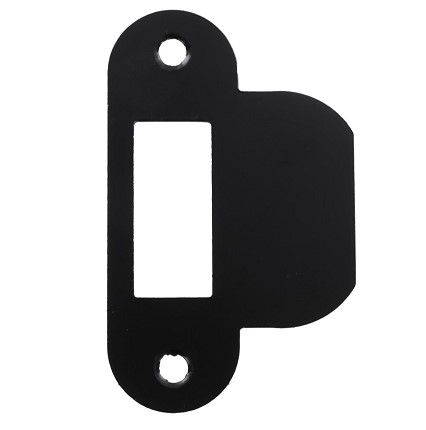 Starx sluitplaat voor loopsloten 70 x 44 mm zwart