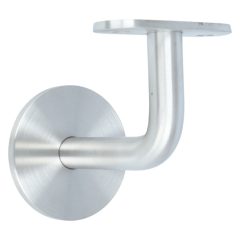 Leuninghouder blind vlak zadel rvs