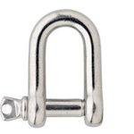 D-sluiting 20 mm rvs AISI 316