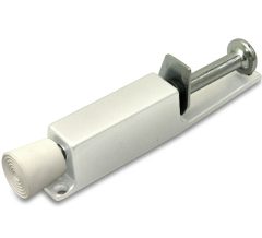 Deurvastzetter voetstift 25x120 mm wit