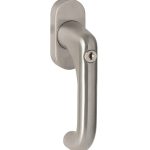 Draaikiepgarnituur Uno afsluitbaar SKG2 rvs mat