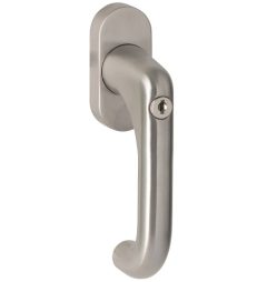 Draaikiepgarnituur Uno afsluitbaar SKG2 rvs mat