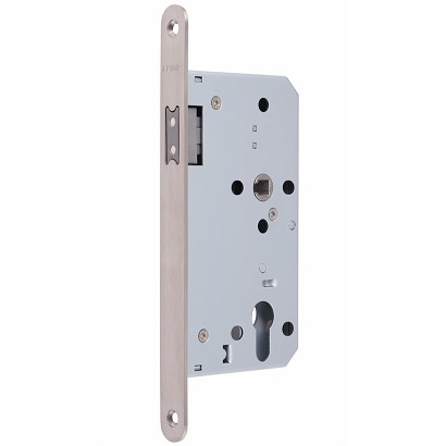 Loopslot magnetisch inclusief sluitplaat 20x235mm rvs voorplaat