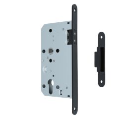 Loopslot magnetisch inclusief sluitplaat 20x235mm zwarte voorplaat