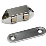 Magneetsnapper polair inlatend 6 kg verchroomd