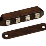 Magneetsnapper Super Polair 8 kg opbouw walnoot bruin