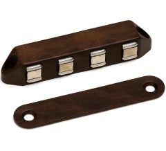 Magneetsnapper Super Polair 8 kg opbouw walnoot bruin