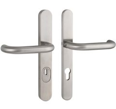 SKG3 PC72 kruk U op ovaal smal schild PRIO + kerntrekbeveiliging rvs