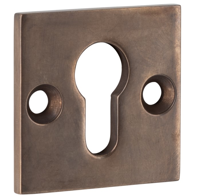 SKG3 cilinderrozet binnen Bauhaus messing antiek brons