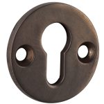 SKG3 cilinderrozet binnen Elegant messing antiek brons