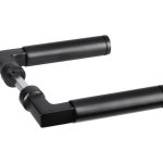 Deurklink Aston aluminium zwart