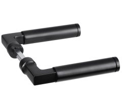 Deurklink Aston aluminium zwart