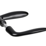 Deurklink Lake aluminium zwart