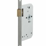 Nemef loopslot 635 DIN links met afgeronde voorplaat rvs