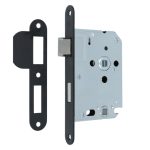 ODShop wc-badkamerslot WC63/8 met zwarte voorplaat