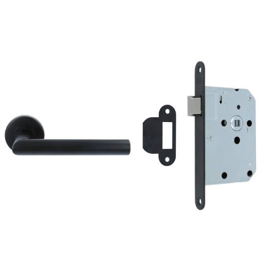 ODShop set loopslot + deurklink Modern haaks