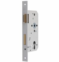 Nemef cilinder insteekslot 669 DIN rechts PC72 met rechthoekige witte voorplaat