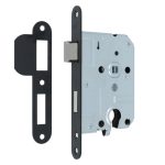 ODShop cilinder dag en nachtslot PC55 met zwarte voorplaat