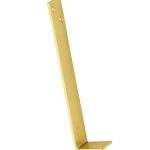 Valijzer Elegant messing ongelakt 180 mm