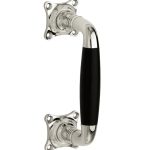 Deurgreep Bonton ebben 110mm glans nikkel