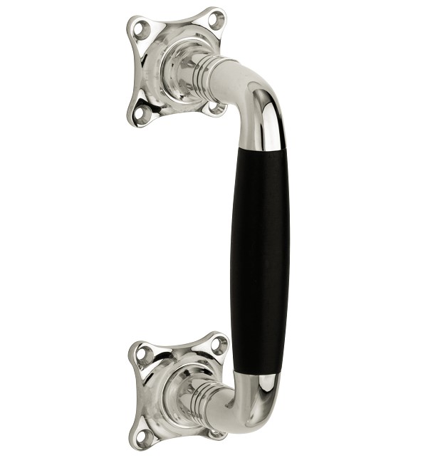 Deurgreep Bonton ebben 110mm glans nikkel