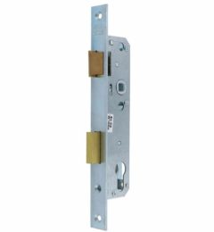 Nemef smaldeurslot PC92 DIN links 8791/14-25 mm rechthoekige verzinkte voorplaat