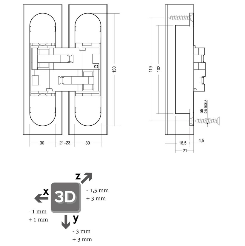 247WOOD FIS inleg 130x30 voor BSW/Intersteel - Afbeelding 2
