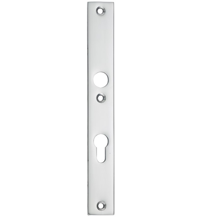 SKG3 rechthoekig smal schild PC92 binnen glans chroom