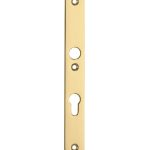 SKG3 rechthoekig smal schild PC92 binnen messing ongelakt