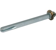 Wisselstift draaibaar 8x8x80mm M12