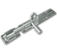 Hangslotgrendel horizontaal 150 mm rvs