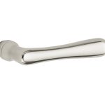 Enkele deurklink Linea rechts glans nikkel