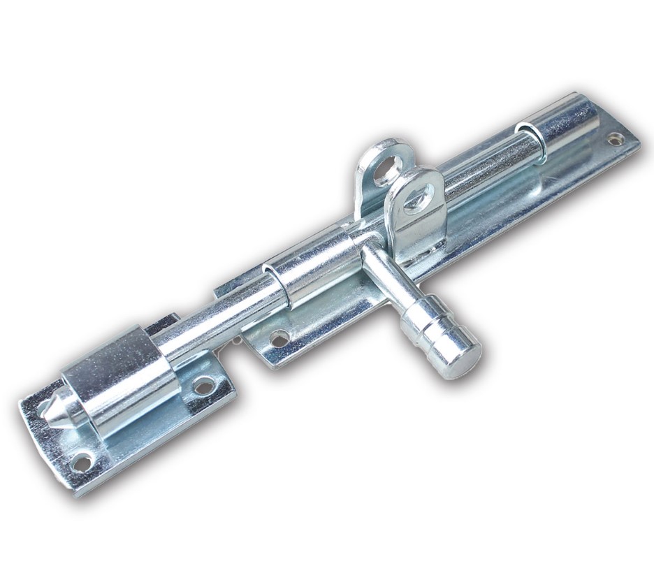 Hangslotgrendel horizontaal 250 mm verzinkt