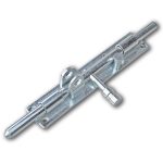 Hangslotgrendel verticaal 250 mm verzinkt