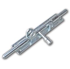 Hangslotgrendel verticaal 250 mm verzinkt