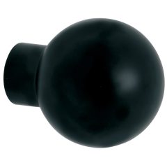 Knop Kogel tbv SKG schild mat zwart