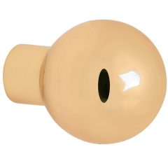 Knop Kogel tbv SKG schild messing PVD