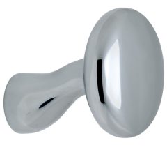 Knop Paddenstoel tbv SKG schild glans chroom