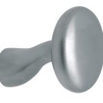 Knop Paddenstoel tbv SKG schild mat nikkel PVD