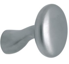 Knop Paddenstoel tbv SKG schild mat nikkel PVD