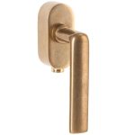 SKG2 Draaikiepgarnituur afsluitbaar Padania/Elegant messing antiek