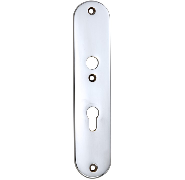 SKG3 ovaal schild PC55 binnen glans chroom