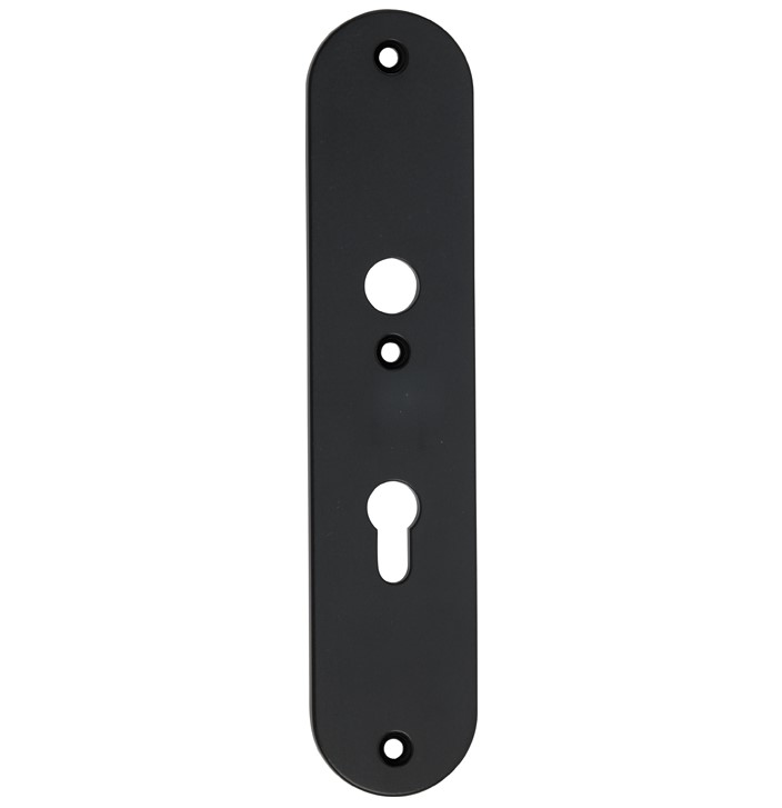 SKG3 ovaal schild PC55 binnen mat zwart