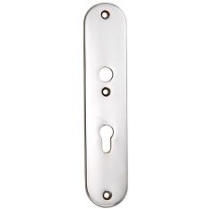 SKG3 ovaal schild PC72 binnen glans nikkel